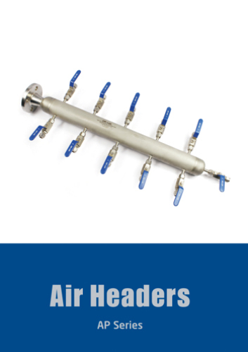 LOK zberne potrubia valce kondezat sifony LOK twin ferrule Air Headers Cylinders and Condensate syphons 